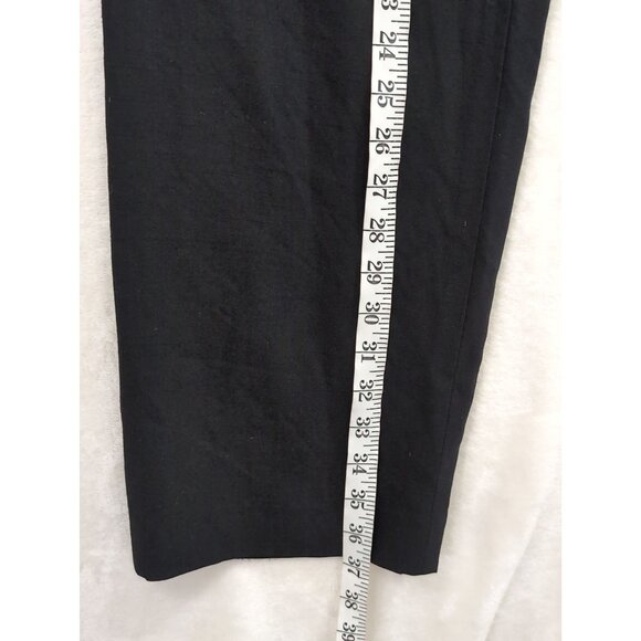 Talbots Wool Pants Womens 4 Black Career Professional Capsule Minimalist - Picture 12 of 12